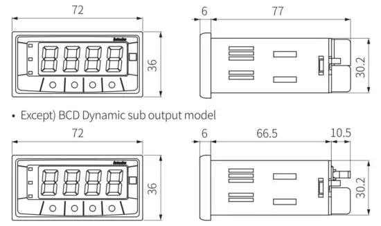 FIG 4 Dimensions
