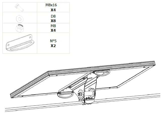 UNITECK UNIFIX Reclining Arch Mounting Bracket 9