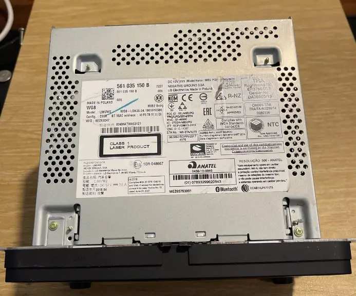 ANATEL 100 BR Automotive Head Unit