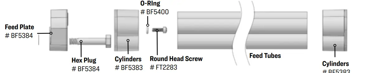 Configure Inline Bullet Feed Kit