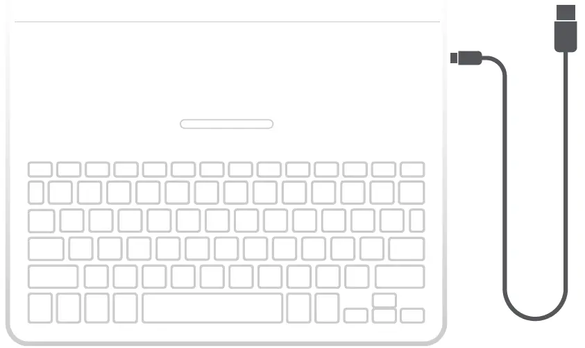 CHARGING YOUR KEYBOARD