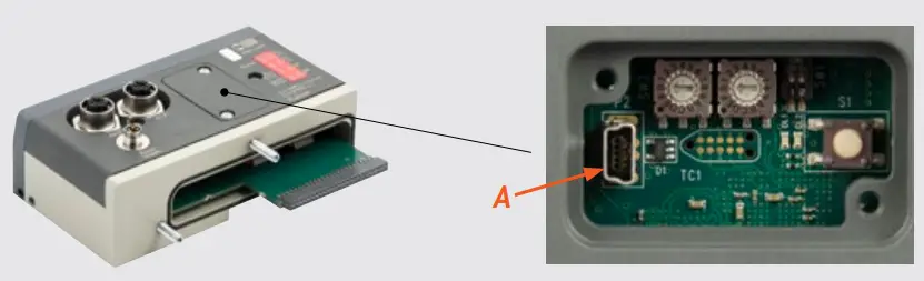 DATA READING USING THE EB 80 Manager SOFTWARE