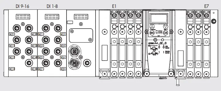 Example of how to assign the limit switch input ID