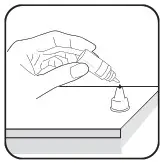 FORA GD20 Blood Glucose Monitoring System - Apply control solution 1