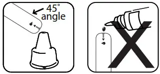 FORA GD20 Blood Glucose Monitoring System - Apply control solution 2