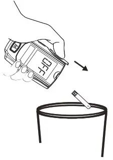 FORA GD20 Blood Glucose Monitoring System - Obtain Result and Discard Strip 2