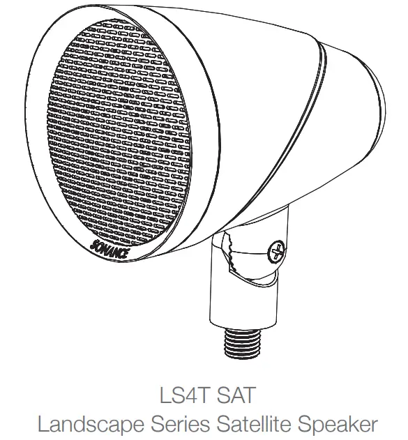 SONANCE LS4T SAT Satellite Speaker -- Contents