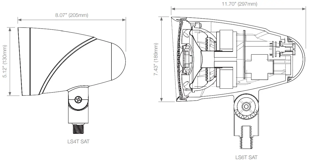 SONANCE LS4T SAT Satellite Speaker --Specifications