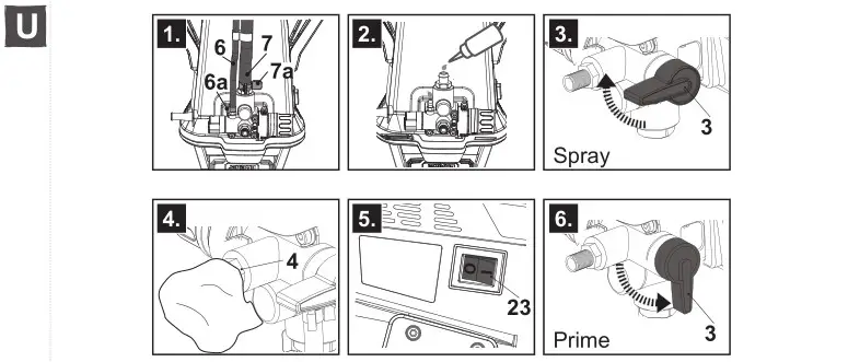 Kingfisher Erbauer EAPS600 Airless Paint - Product Description (Fig. U)