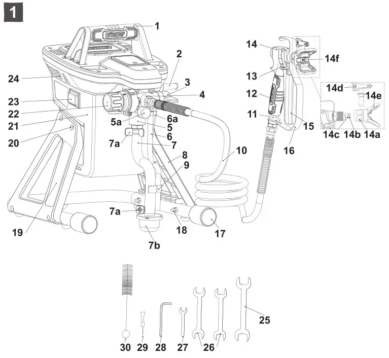 Kingfisher Erbauer EAPS600 Airless Paint - Product Description