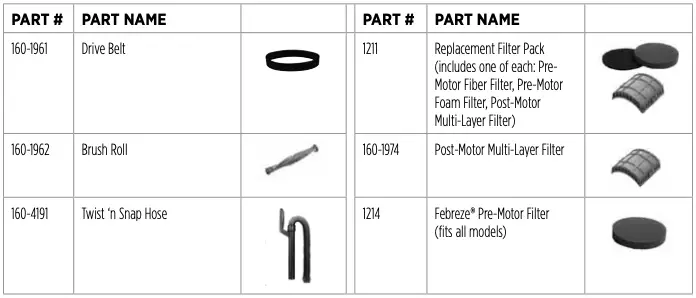 Replacement Parts