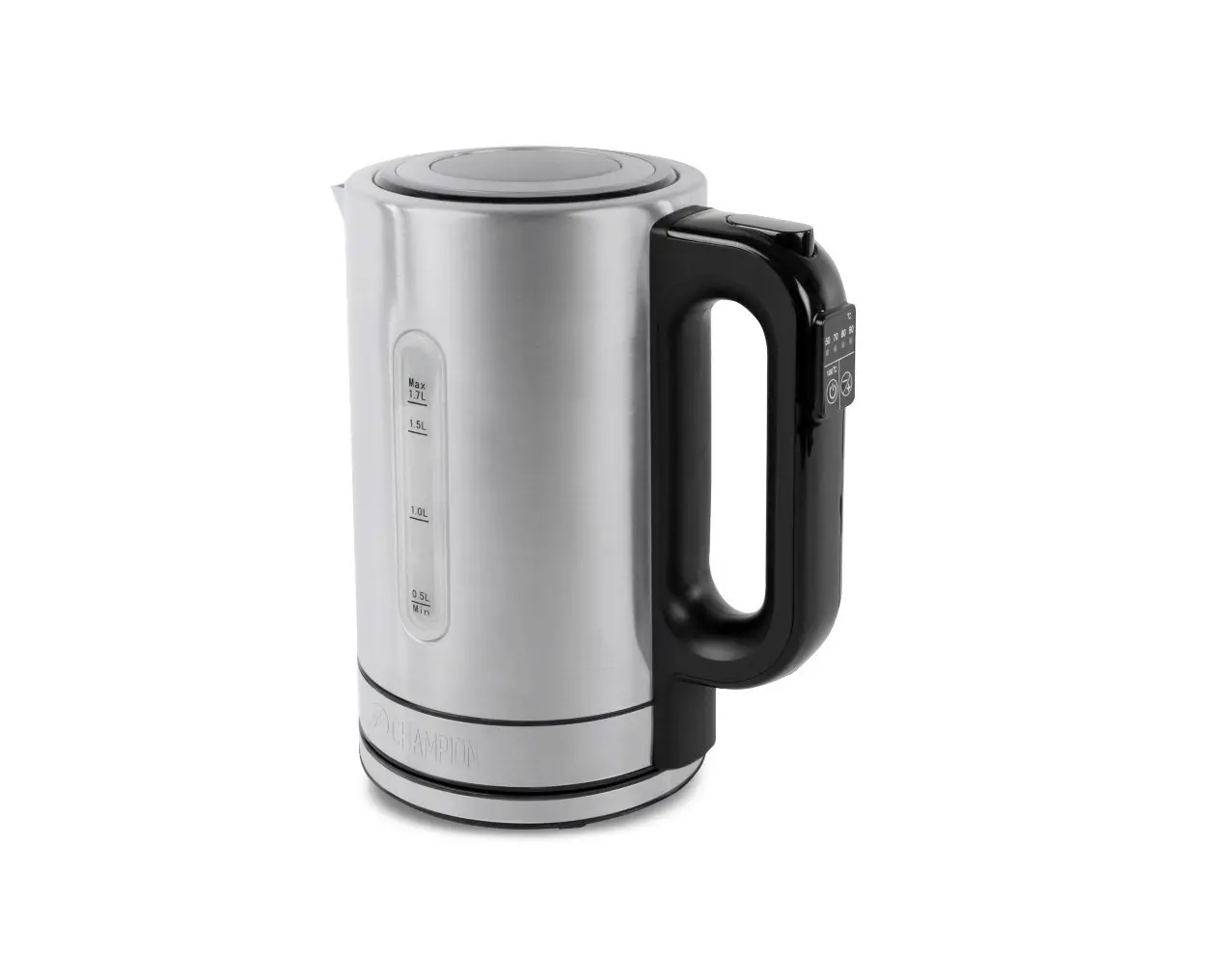 Champion Chvk410 Stainless Steel 1.7l Electric Kettle Controlled Temp User Manual Champion Chvk410 Stainless Steel 1.7l Electric Kettle Controlled Temp User Manual