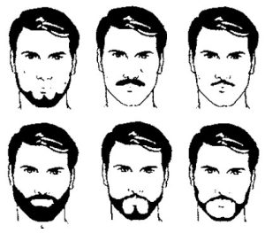 TYPE OF BEARD/MUSTACHE