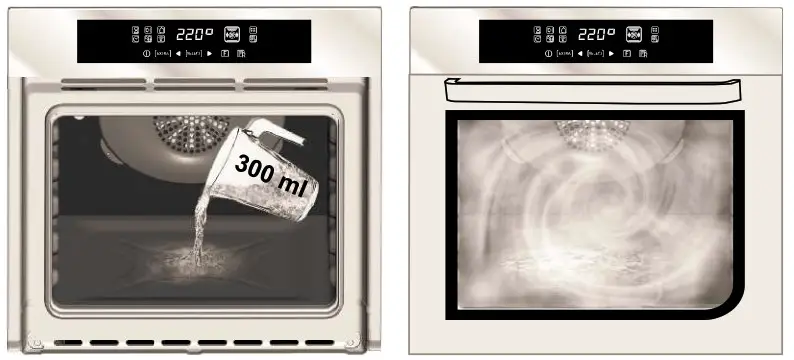 HOOVER OZ7173IN WiFi Multi-function Oven- Clening