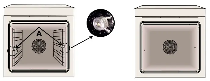 HOOVER OZ7173IN WiFi Multi-function Oven- Side racks