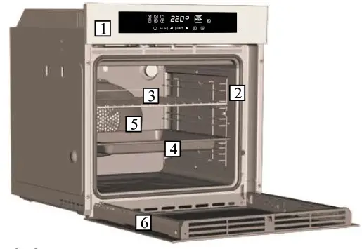 HOOVER OZ7173IN WiFi Multi-function Oven- overview