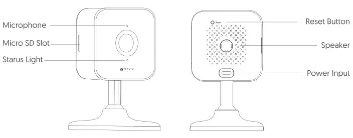 Teckin Cam TC100 WiFi Camera - Look Closer