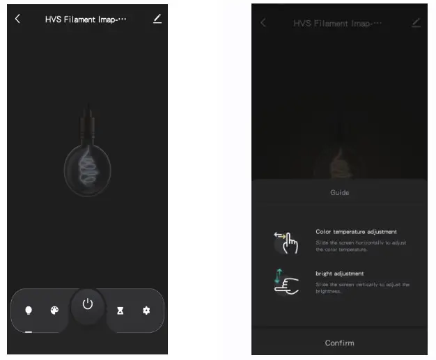 Home Venus G95 Smart Filament Edison LED Bulbs- SWITCH