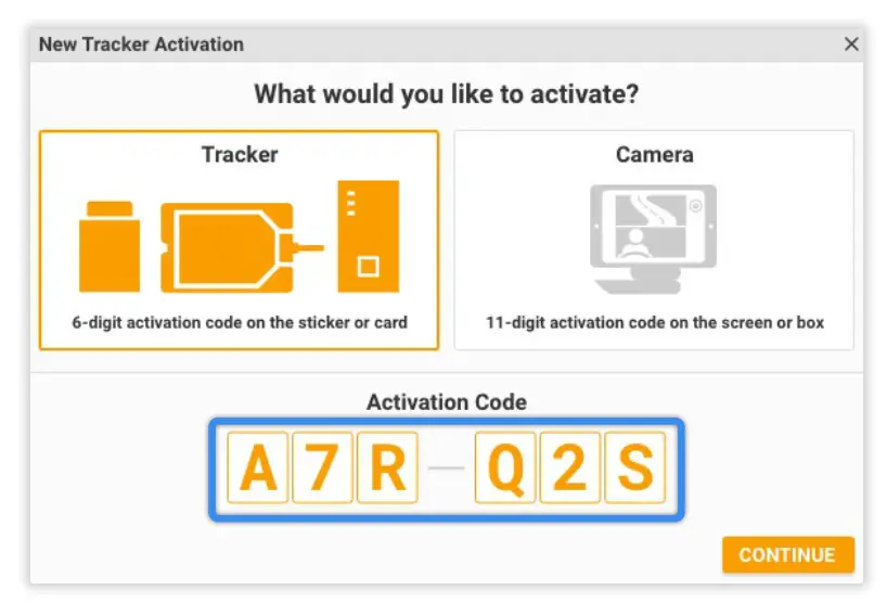 linxup LAADS1 Solar Charged GPS Tracker - Device Activation