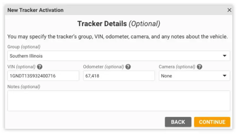 linxup LAADS1 Solar Charged GPS Tracker - process and begin