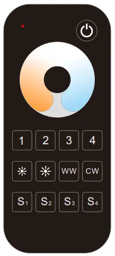 IPER CHIAVI RT2 Touch Wheel RF Remote Controller- remote