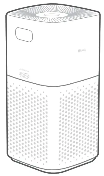 levoit LAP C601S WUS VeSync Core 600S Smart True HEPA Air Purifier