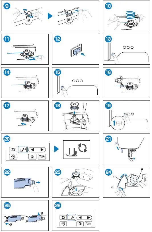 brother NQ1700E Home Sewing Embroidery Fig3