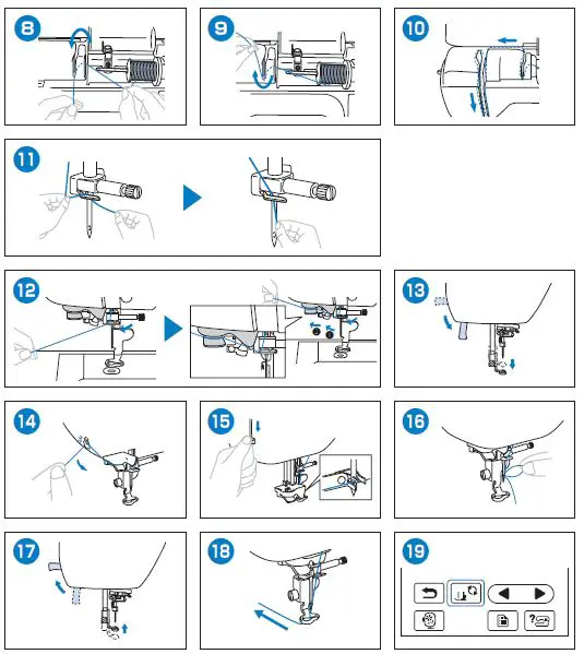 brother NQ1700E Home Sewing Embroidery Fig6