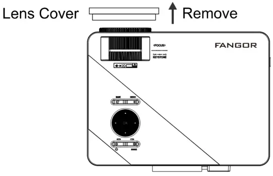 Remote & Close The Lens Cover