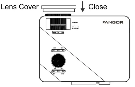 Remote & Close The Lens Cover