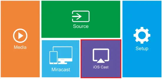 WiFi Connection and iOS Cast