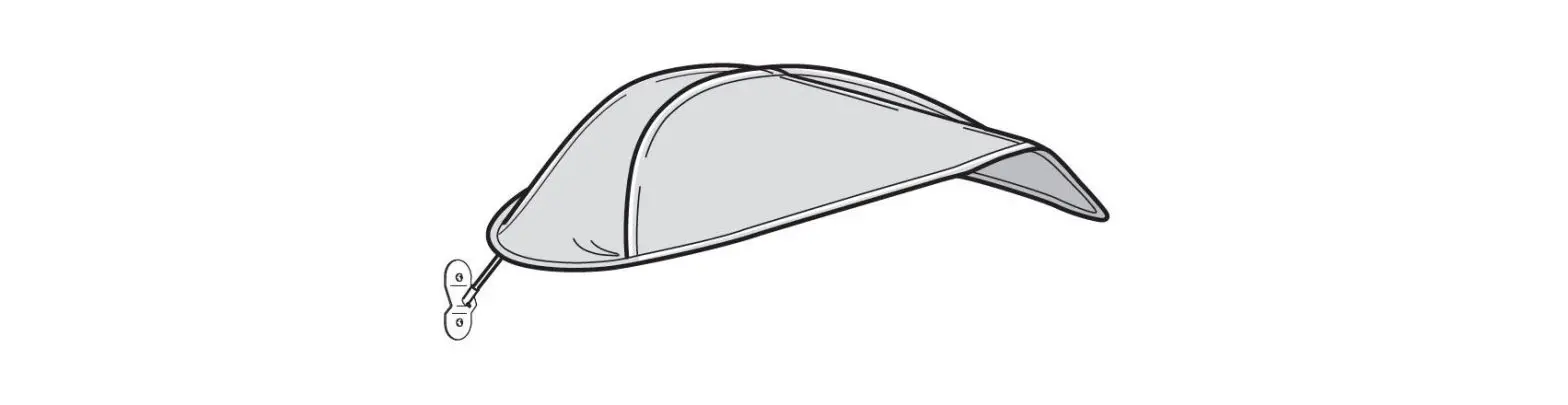 Ikea 703.384.04 Lova Bed Canopy Instruction Manual