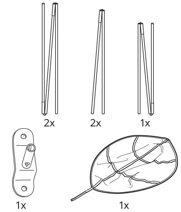 IKEA 703.384.04 LOVA Bed Canopy FIG-3