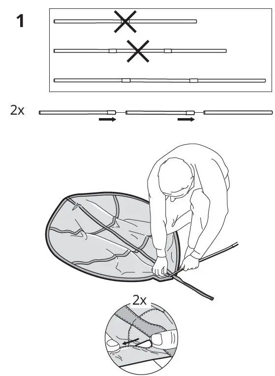 IKEA 703.384.04 LOVA Bed Canopy FIG-4