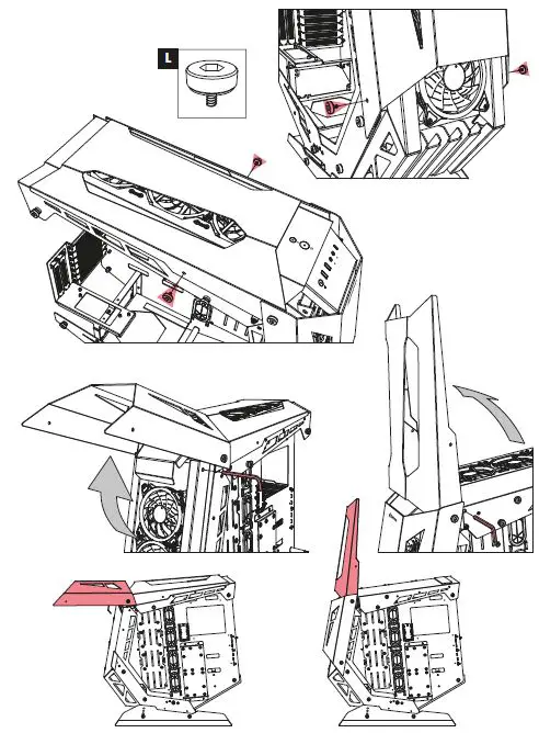 Sharkoon CA700 PC Case fig 13