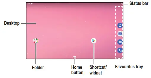 MiTAC N650 7 Inch Tablet - Status bar