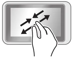 MiTAC N650 7 Inch Tablet - estures