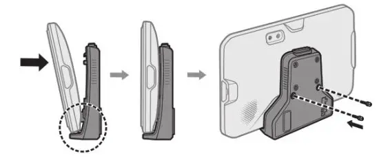 MiTAC N650 7 Inch Tablet - screws