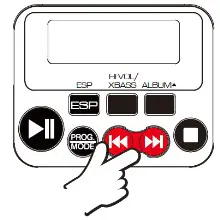 soundmaster CD9220 Portable CD Player MP3 Battery Charger - TRACKS