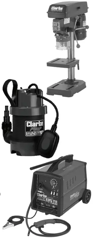 Clarke Rebel 65 110V Air Compressor - Product 1