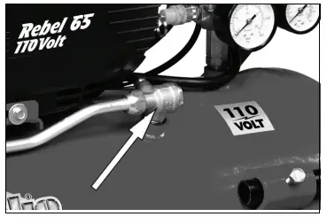 Clarke Rebel 65 110V Air Compressor