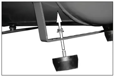 Clarke Rebel 65 110V Air Compressor - nut