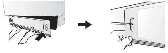 SAMSUNG DW80N3030 Series 24 Inch Wide 15 Place Setting Energy Star Rated Built-In Semi Integrated Dishwasher Installation Guide - Confirm that the kick plate gasket