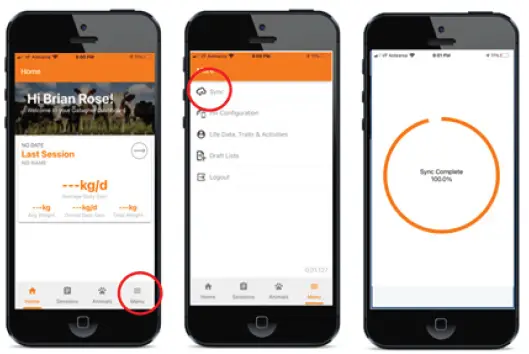 GALLAGHER GAU-APP Animal Performance App 4