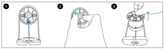 Mount the Camera to the Ceiling