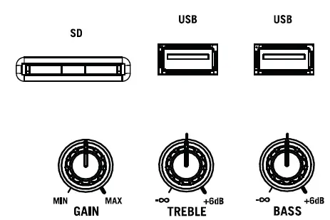 Numark NH09 Mixstream Pro Standalone DJ Controller Fig5