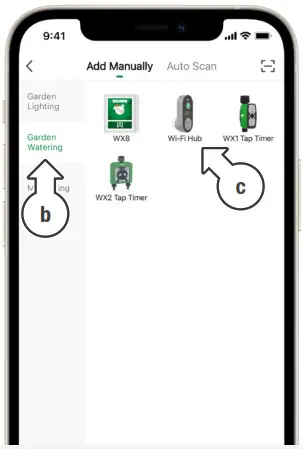 HOLMAN WX1 Tap Timer and Wi Fi Hub Setup Apps - Overview 2