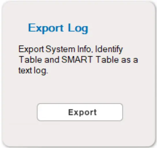 Export Log
