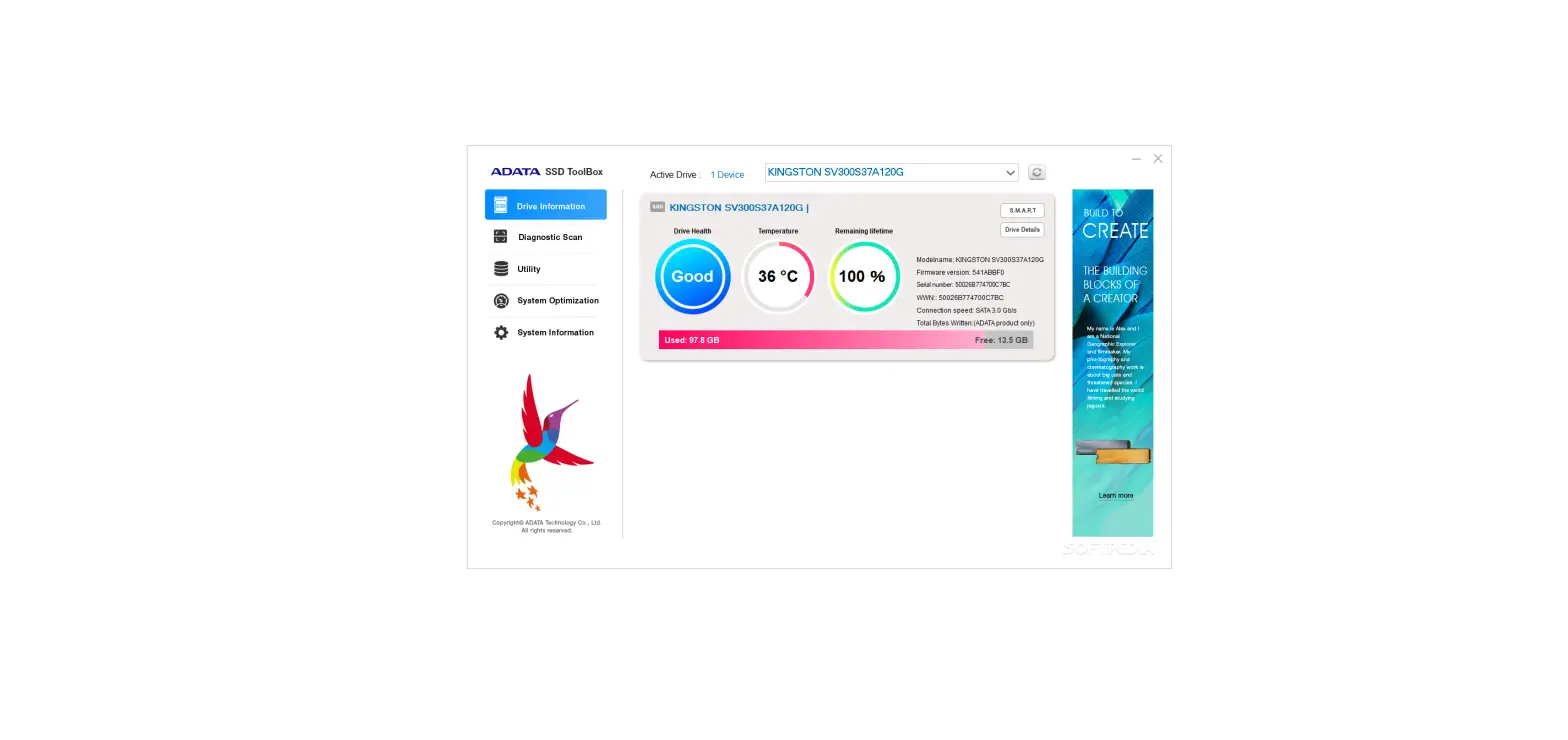 Adata Ssd Toolbox Software User Guide