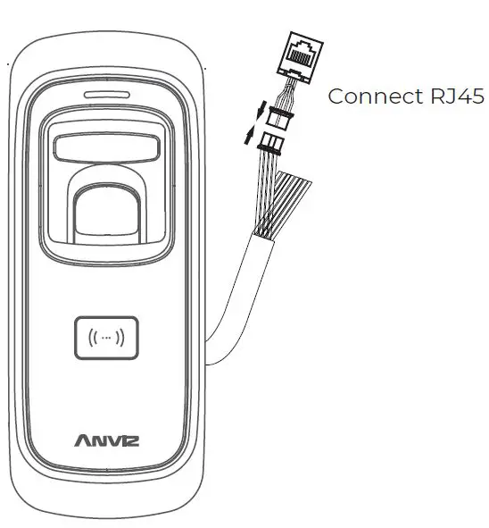 ANVIZ M5 Plus Outdoor Fingerprint & Card Reader Controller FIG8